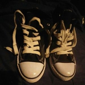 Blackand white sneakers